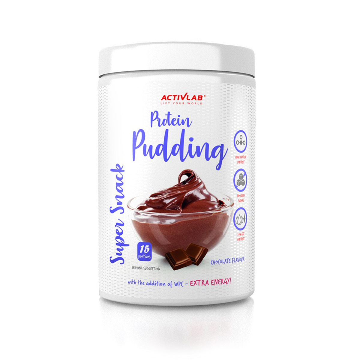 ActivLab Super Snack proteinový pudink čokoláda 450 g