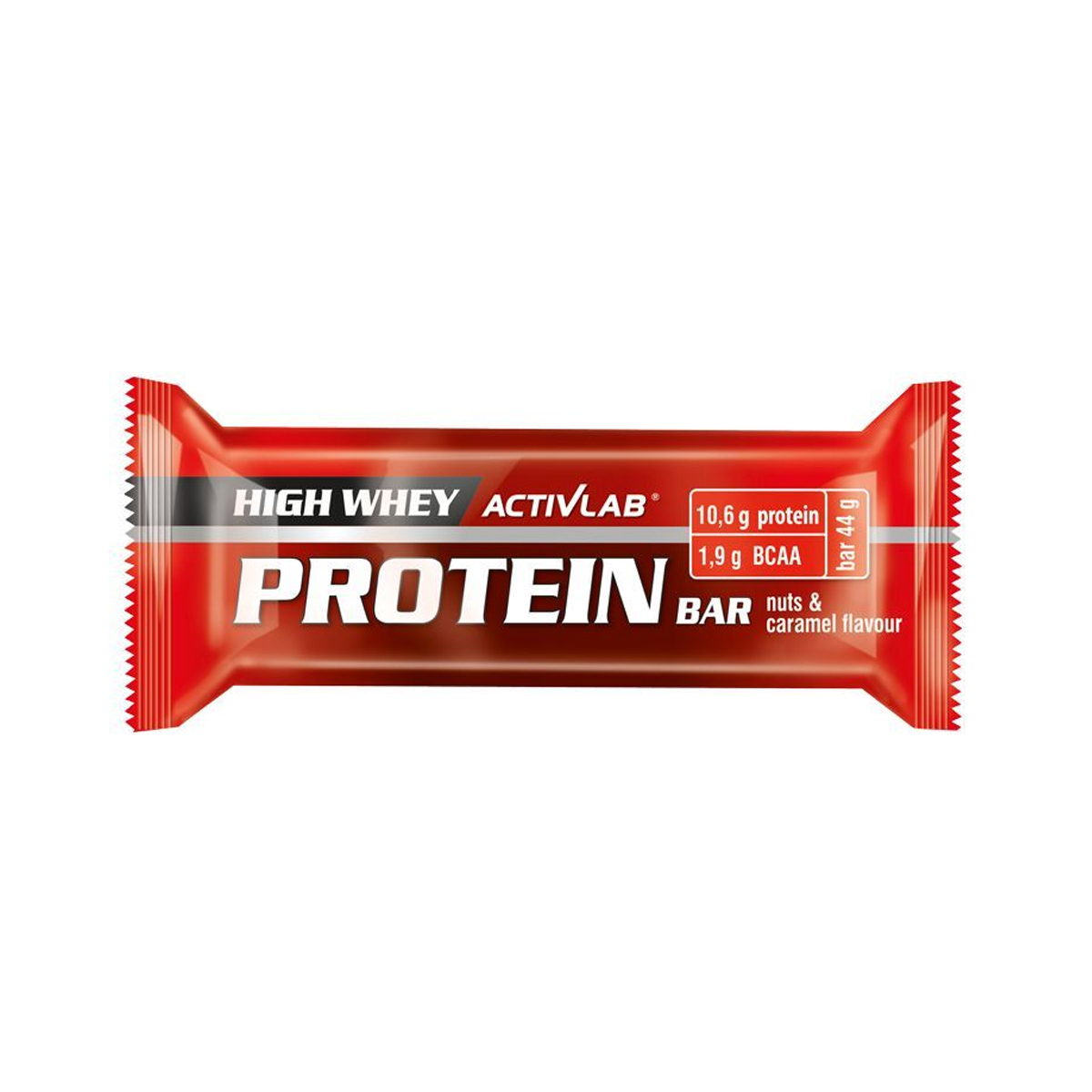 ActivLab Proteinová tyčinka 44 g s příchutí oříšků a karamelu