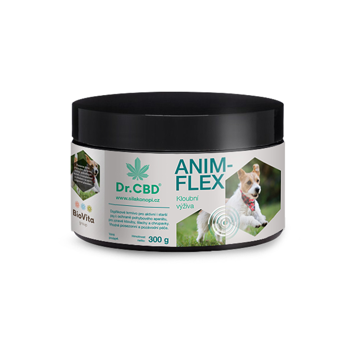 Dr. CBD Anim-flex 300 g - kloubní výživa