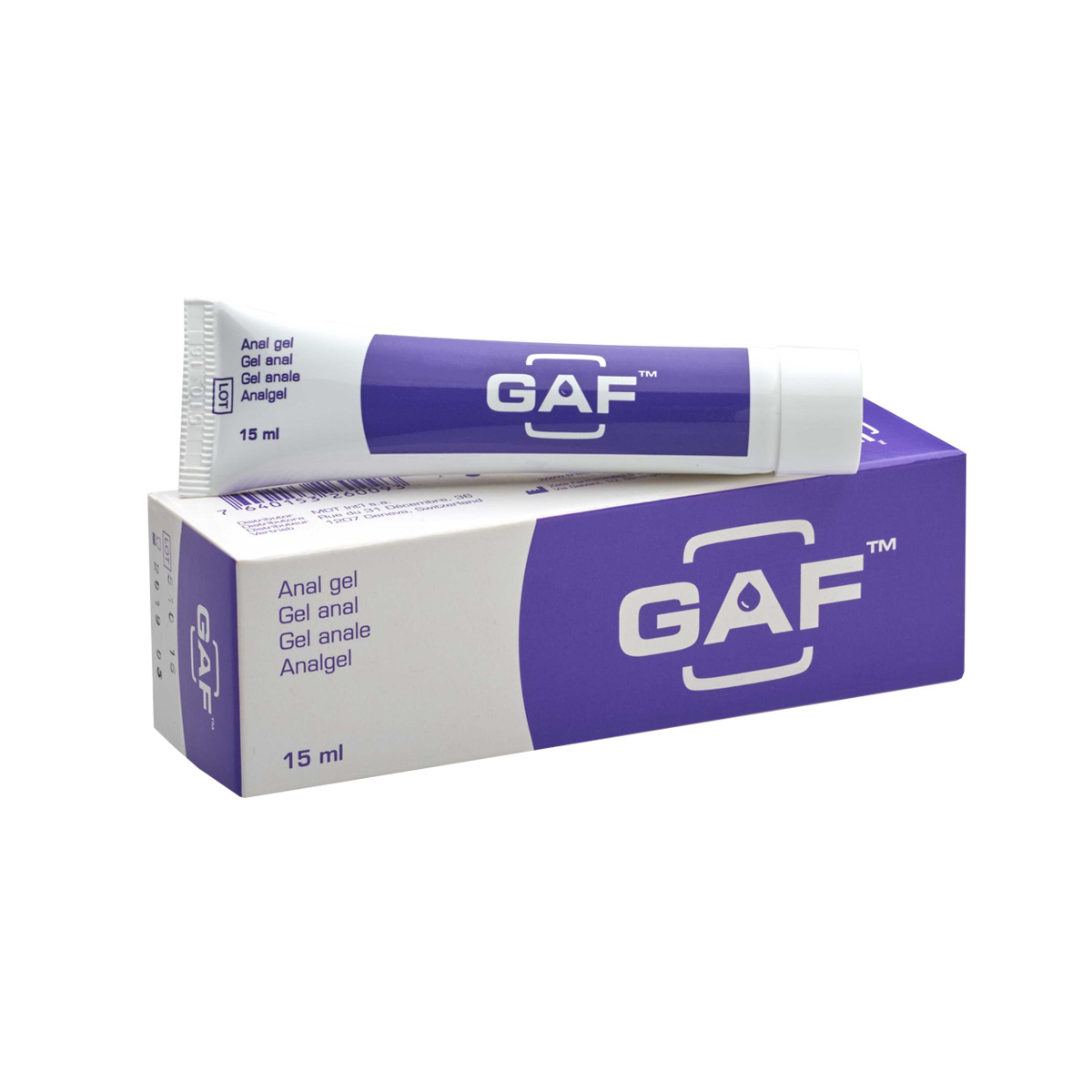 GAF Anální gel 15 ml