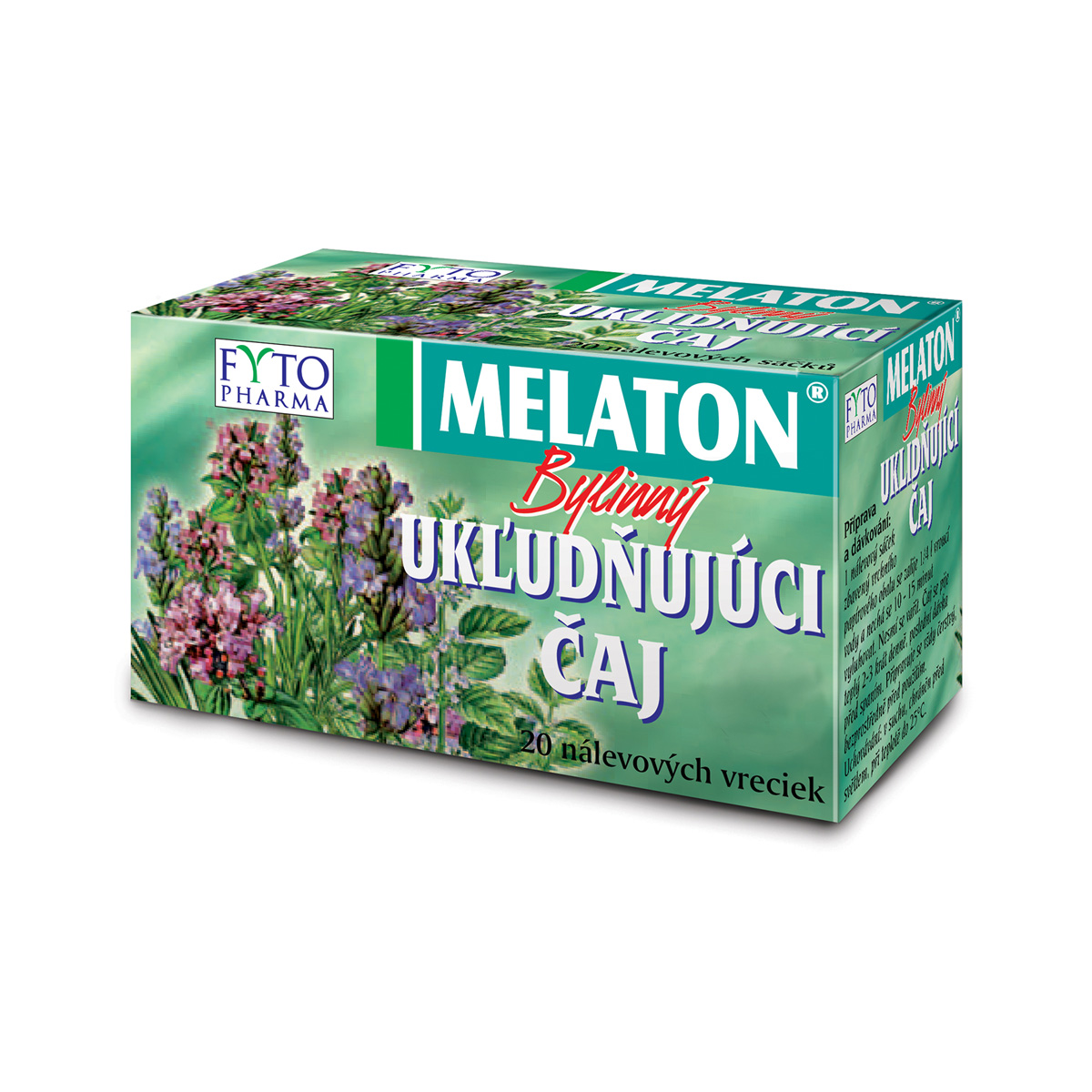 Fytopharma MELATON® bylinný uklidňující čaj 20 x 1,5 g