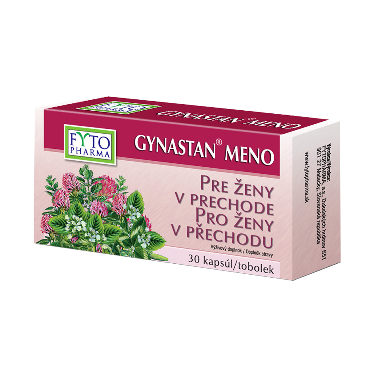 Fytopharma GYNASTAN® MENO tobolky při menopauze 30 cps