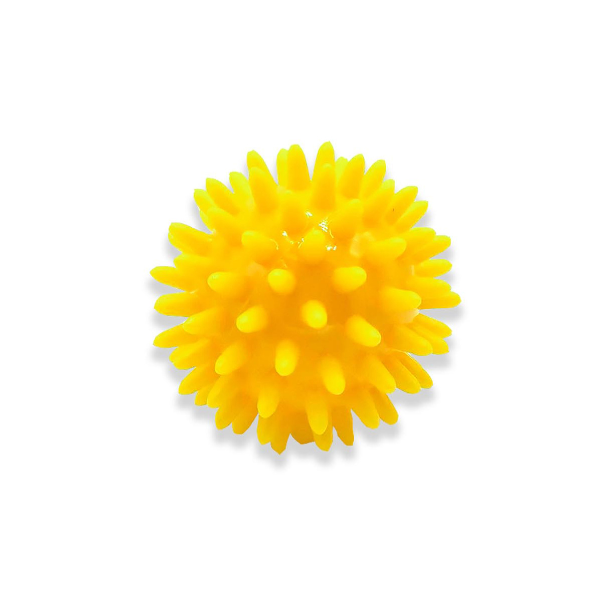 Rehabiq Masážní míček ježek 6 cm žlutý
