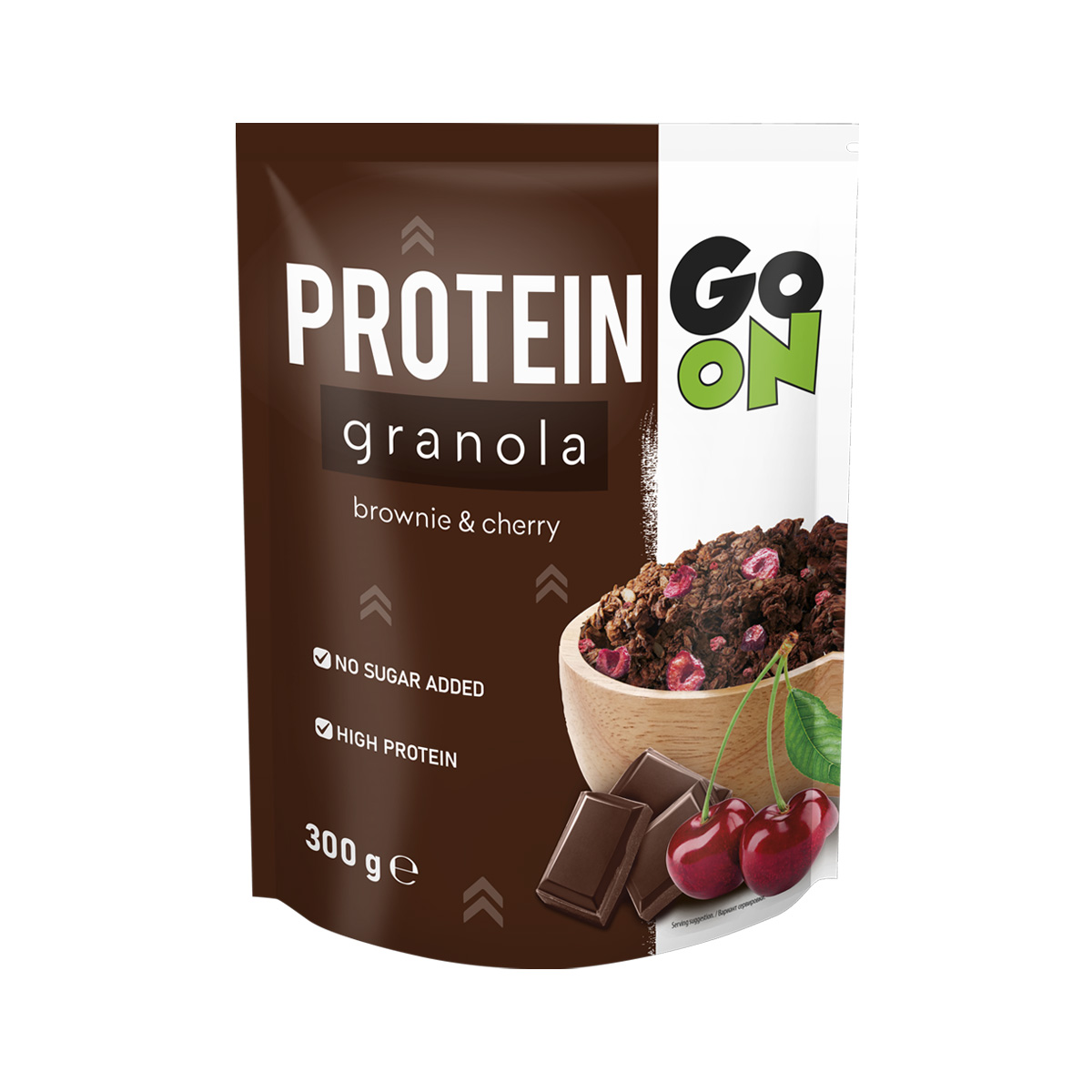 GO ON Proteinová granola brownie a cherry 300 g